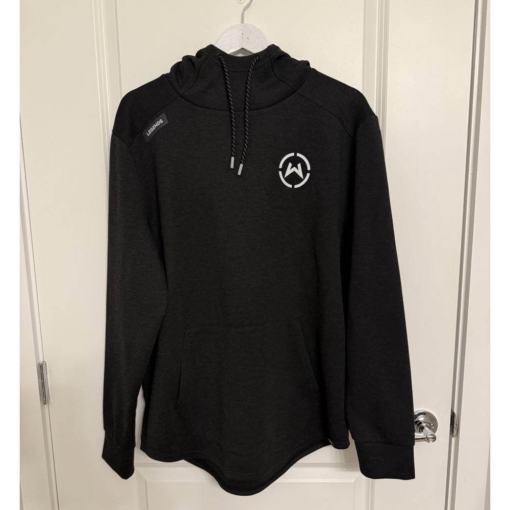 Hawthorne Tech Hoodie Black Heather Men's Size XL  Will Zalatoris Collab